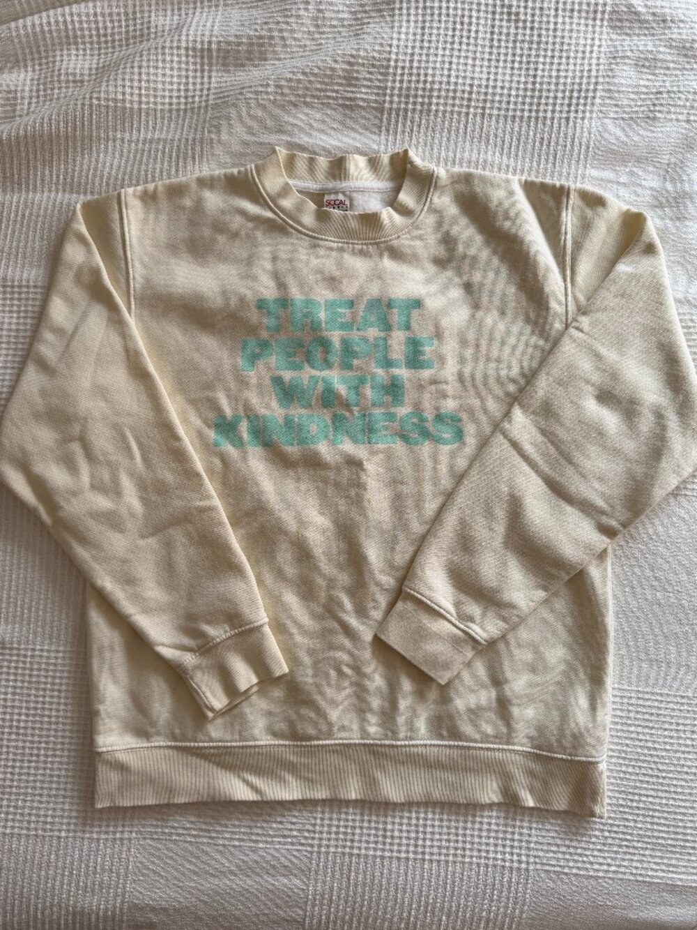 harry styles treat people with kindness sweatshirt official merch tpwk medium